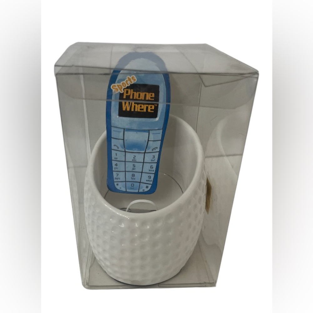 ⛳️ NEW Vintage Golf Ball Phone 
 Holder